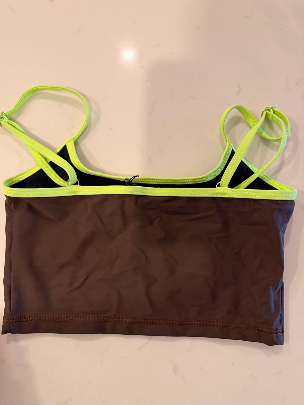 Salt gypsy brown bikini top sz XS - Picture 3 of 3